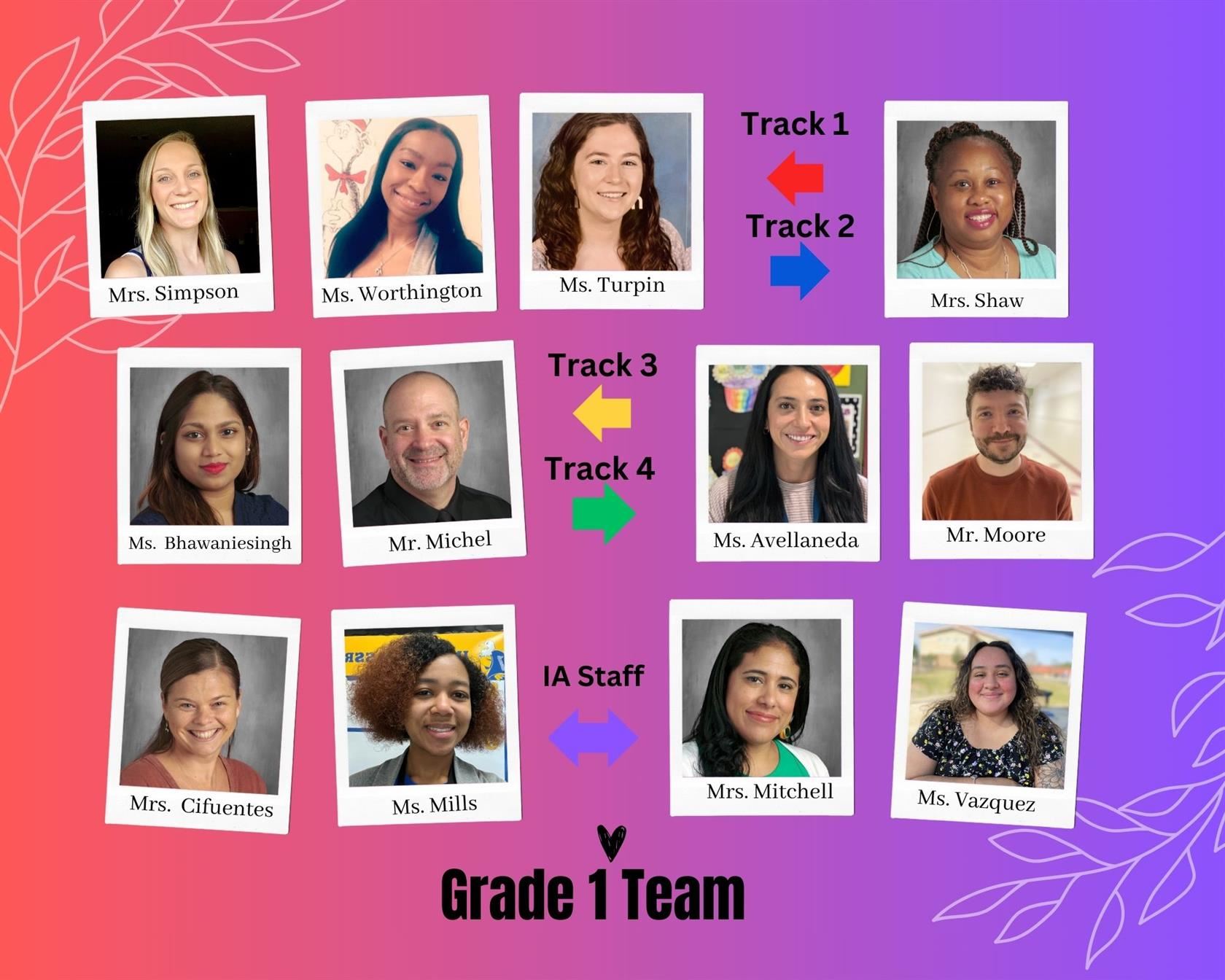 1st Grade Team
